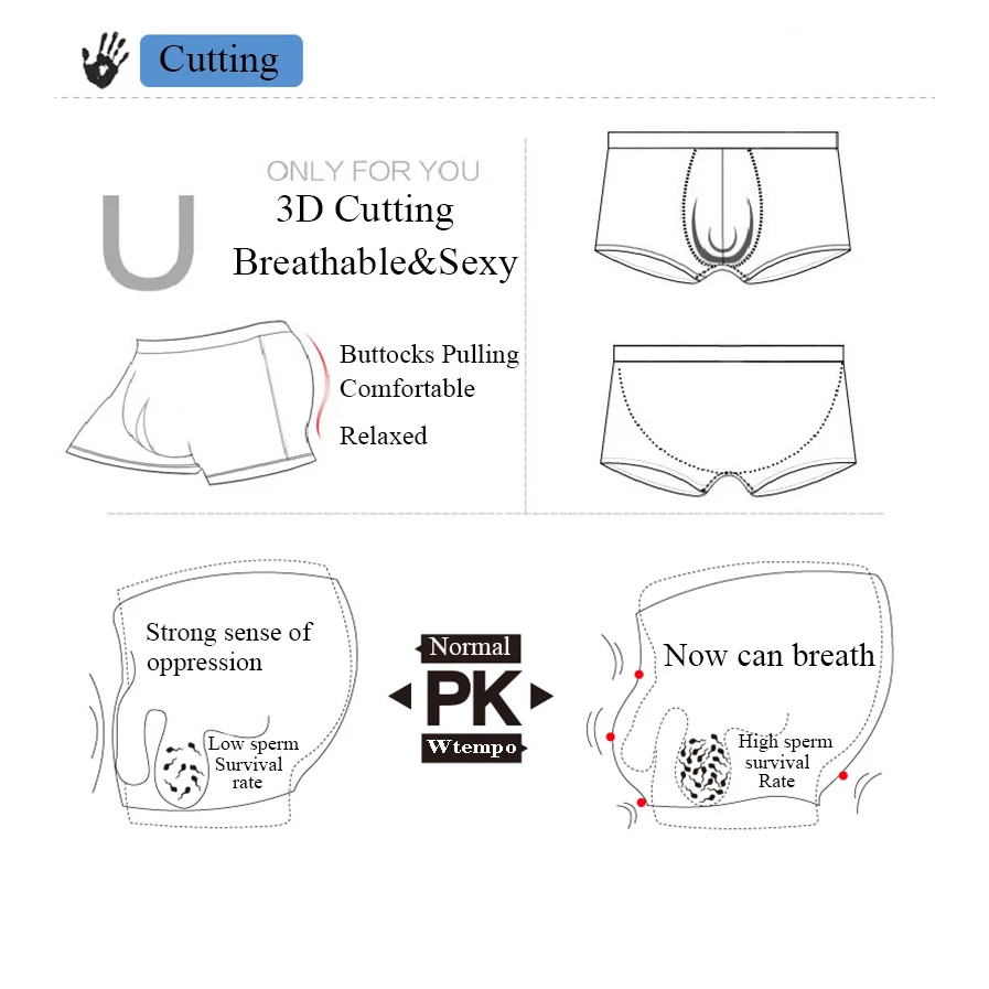 Bộ 4 Quần Lót boxer Cho Nam