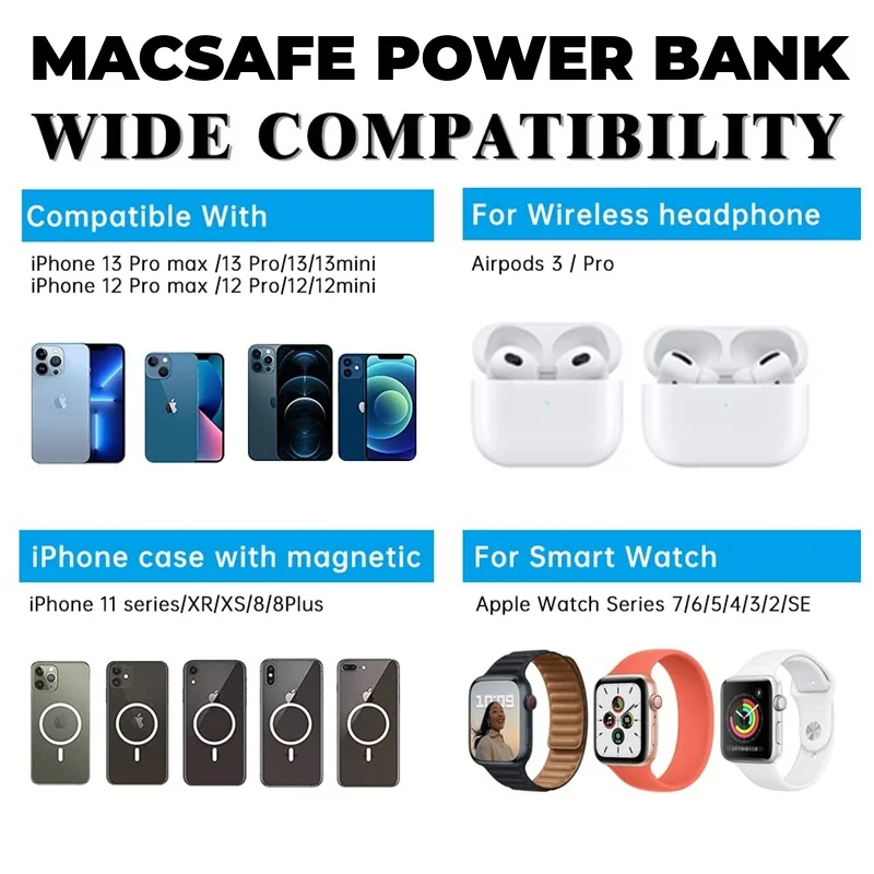 Pin Sạc Dự Phòng  Không Dây Từ Tính Delabo™ 15W 10000mAh BH12TH LC DESIGN  Phòng 13 12 14 Món