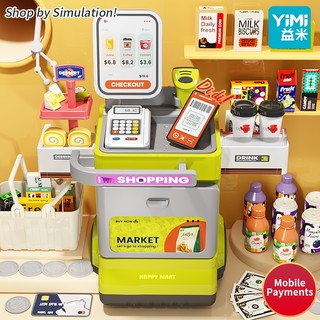 Yimi Bộ Đồ Chơi Quầy Tính Tiền / Quầy Thu Ngân Siêu Nhân Cho Bé