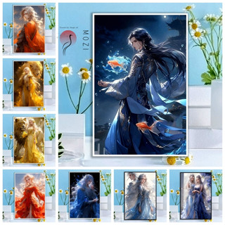  MOZI ✨mười hai chòm sao 40*50cm tranh tô màu theo số tranh số hoá anime tranh tô màu số hoá sơn acrylic  tranh số hoáTranh Sơn Dầu Kỹ Thuật Số Họa Tiết Chòm Sao Độc Đáo diy 