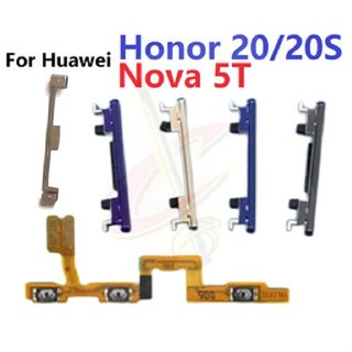 Cáp Dây Nút Nguồn âm lượng Cho huawei nova 5t honor 20 20s