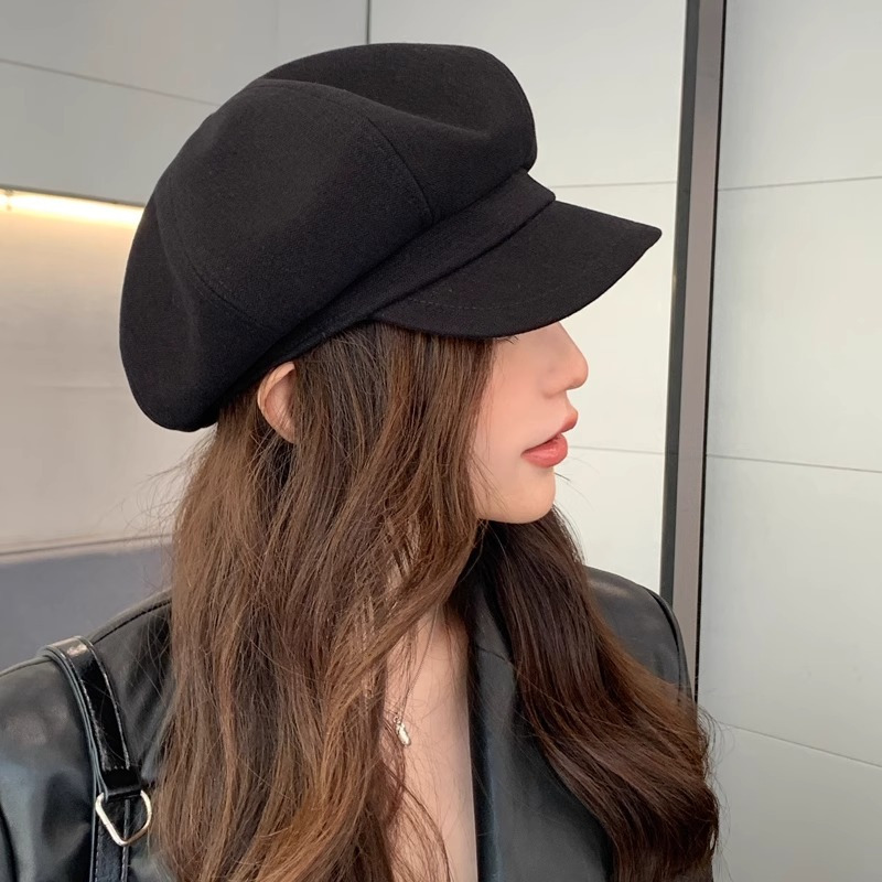 Mũ beret Thời Trang Thu Đông Phong Cách Hàn Quốc Cho Nữ