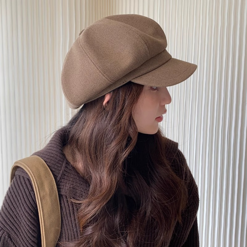 Mũ beret Thời Trang Thu Đông Phong Cách Hàn Quốc Cho Nữ