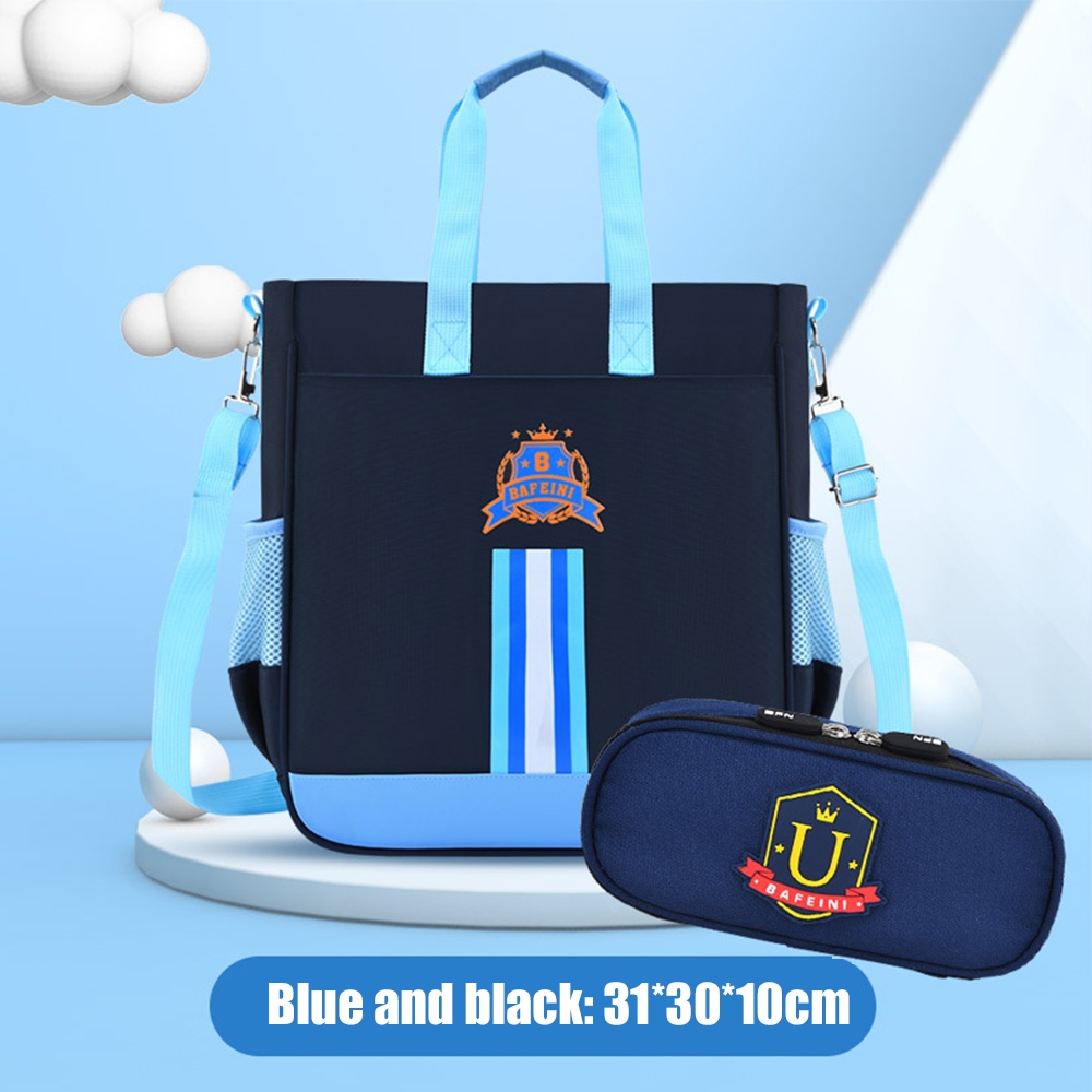 Túi gia sư trẻ em không thấm nước dung tích lớn túi du lịch cầm tay túi xiên cầm tay học sinh tiểu học túi gia sư