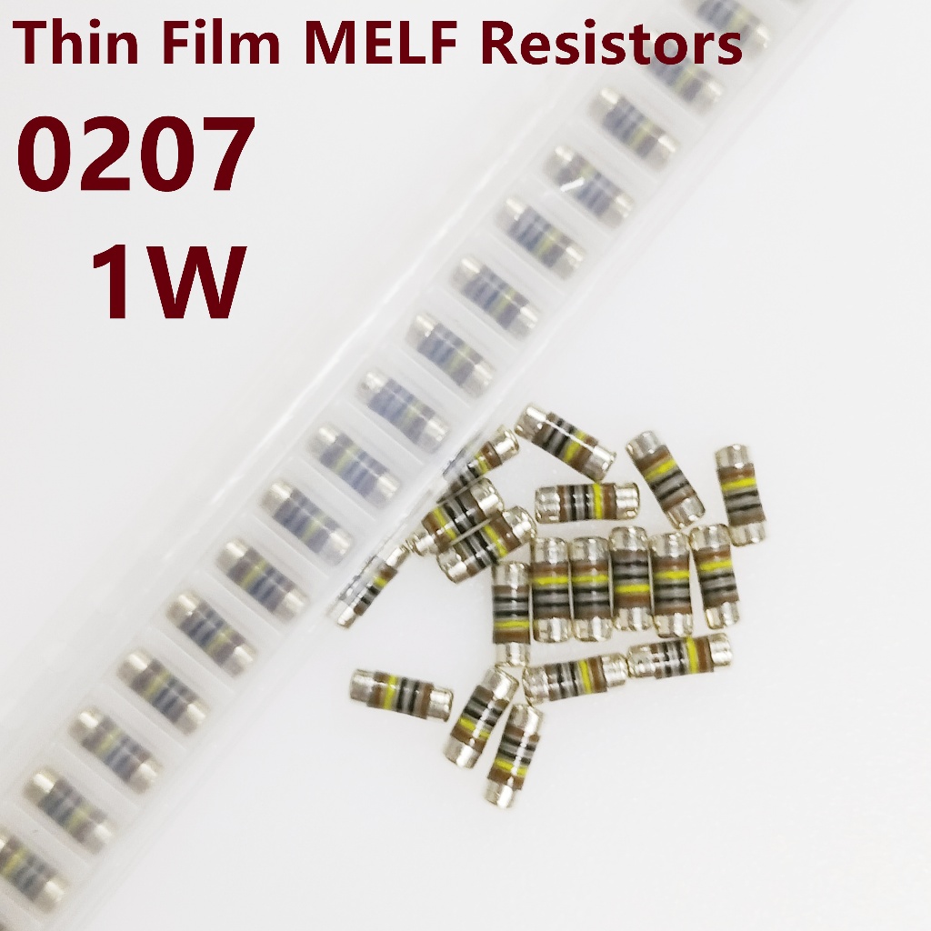 100 Chiếc Điện Trở Wafer 0207 1% F0.1 R0.22 R 1R 10R 22R 50R 62R 99R 100R 120R1 50R 180R 200R 270R 3