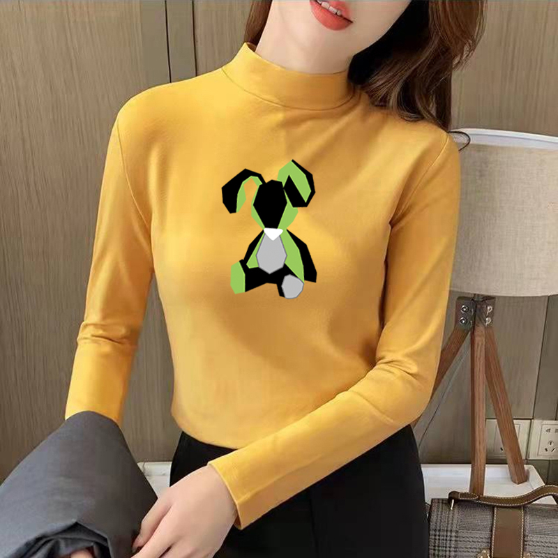 Áo Sơ Mi Tay Dài Cổ Cao oversize 3xl Thời Trang Mùa Thu Cho Nữ #R1197