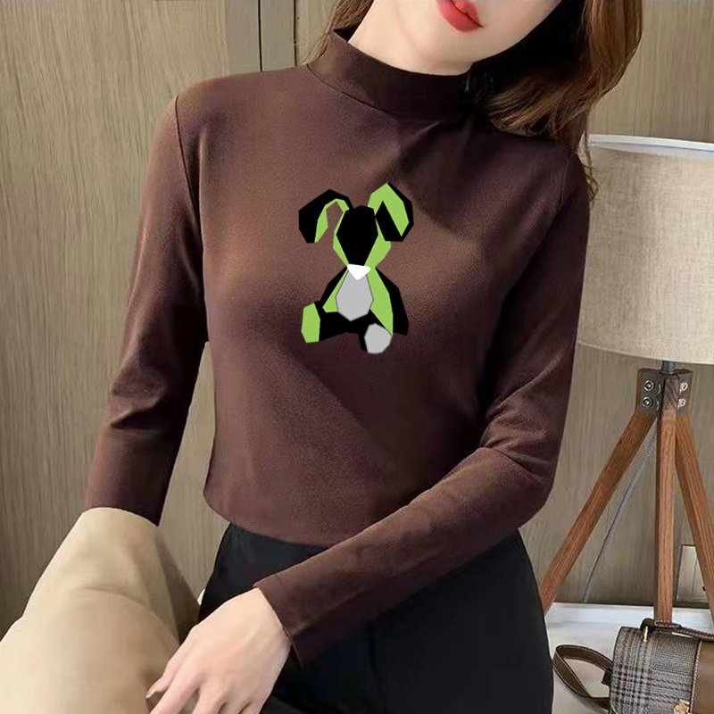 Áo Sơ Mi Tay Dài Cổ Cao oversize 3xl Thời Trang Mùa Thu Cho Nữ #R1197