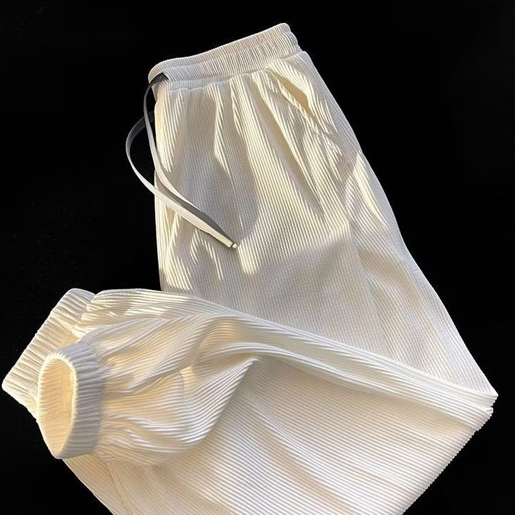 M-5XLQuần Dài Thể Thao Họa Tiết Sọc Thời Trang Phong Cách Hàn Quốc Cho Nam / Nữ