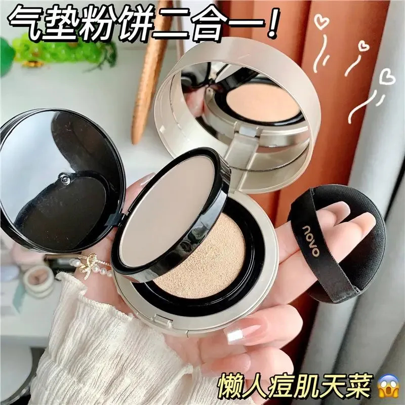 Toner Dạng Air Cushion NOVO 2 Trong 1 Dưỡng Ẩm Chống Thấm Nước Che Khuyết Điểm Bắt Sáng Kiểm Soát Dầu 20g5861