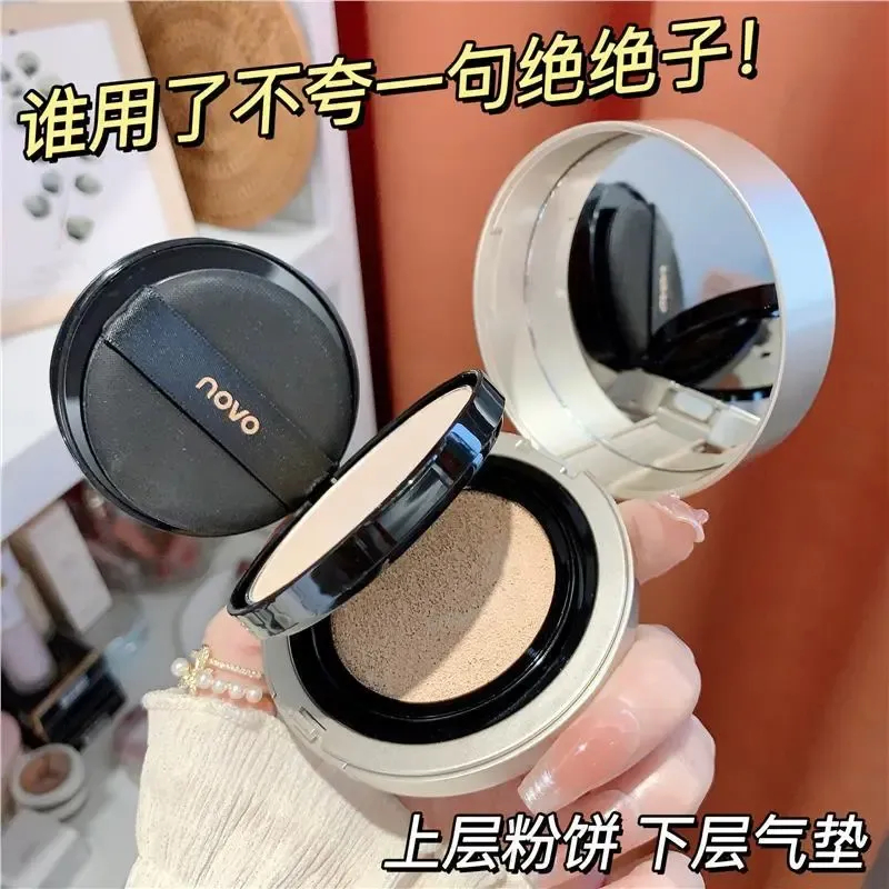 Toner Dạng Air Cushion NOVO 2 Trong 1 Dưỡng Ẩm Chống Thấm Nước Che Khuyết Điểm Bắt Sáng Kiểm Soát Dầu 20g5861