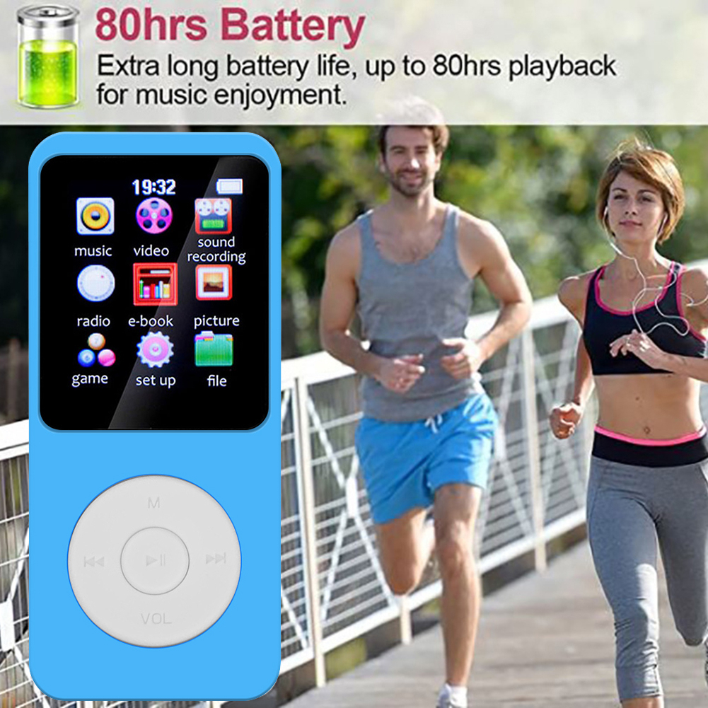 Máy Nghe Nhạc mp3 mp4 bluetooth 5.0 hifi Kiểu Dáng Thể Thao Hỗ Trợ Nghe Nhạc mp4 / radio fm / Sách