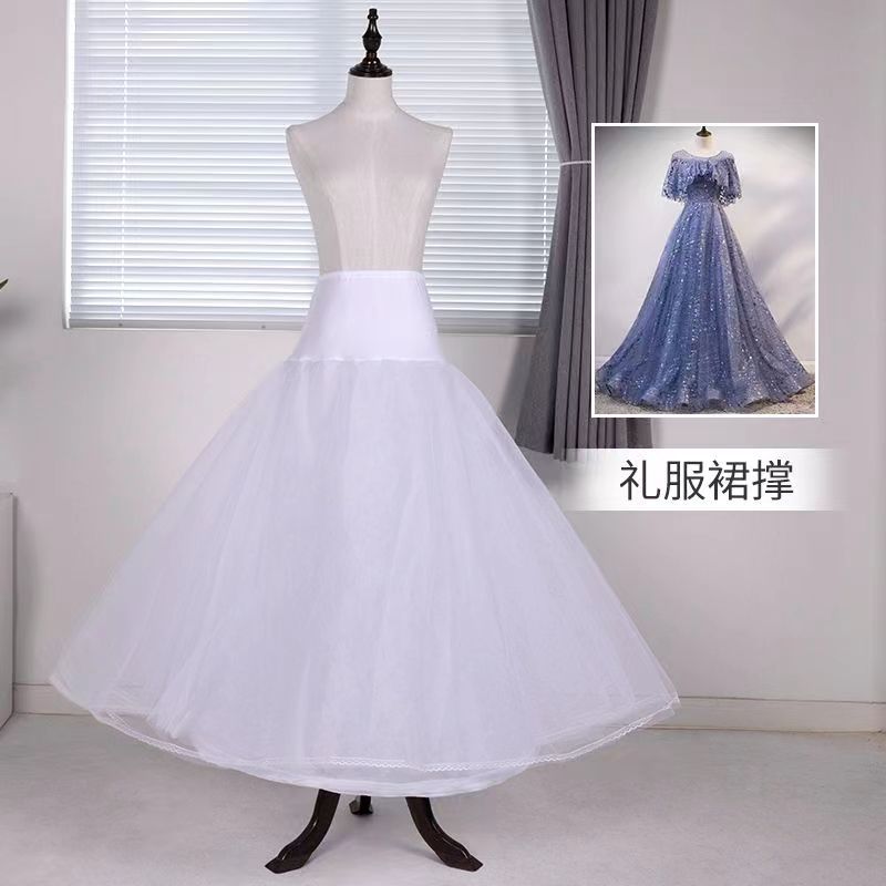 Áo Khoác Petticoat Dáng Chữ A Màu Trắng / Đen Thời Trang Dự Tiệc Cưới Cho Nữ