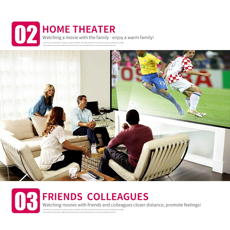 Máy ChiếU mini 1080p 600 lumens hdmi yg300 led