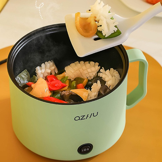 KIQUNE Ca Nấu Mì Nồi Lẩu Mini Đa Năng Siêu Tốc Dành Cho Sinh Viên Văn Phòng Gia Đình Siêu Tiện Lợi IGN23A10ZK