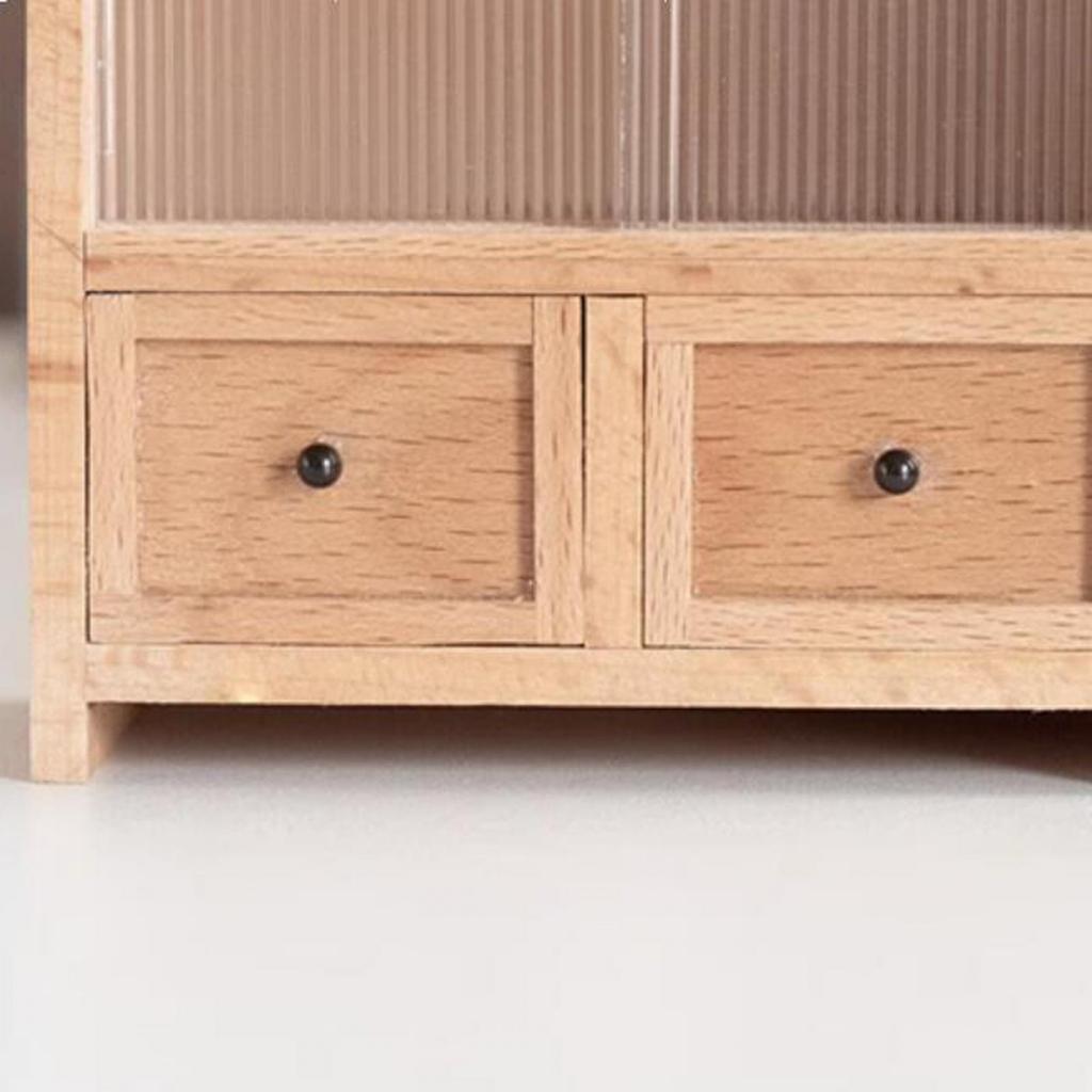 Set 8 Núm Tay Nắm Cửa Mini Trang Trí Nhà Búp Bê