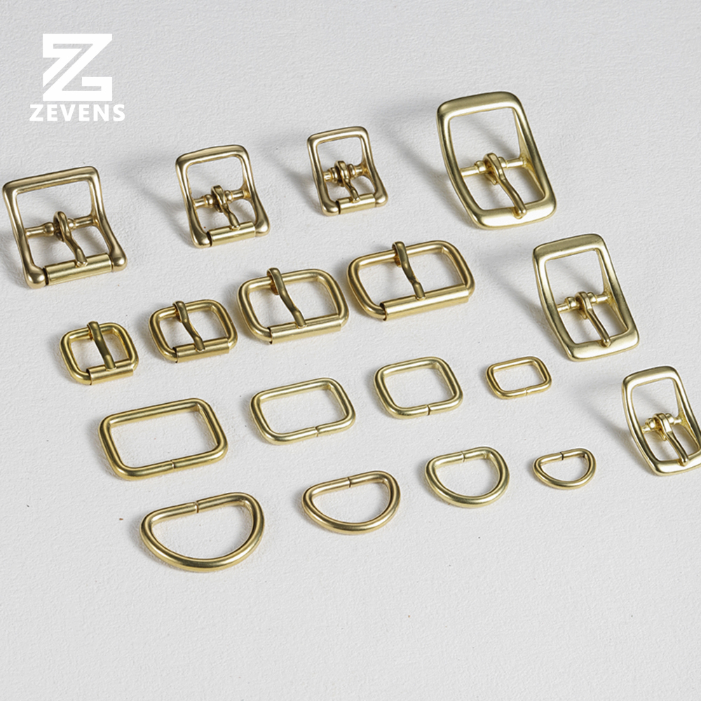 Dây đeo túi Đồng thau Phần cứng Thắt lưng Khóa chốt D Khóa vuông Ống tiêm