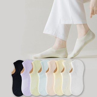FHYL Vớ Lười Nữ Chống Tụt Gót Thời Trang Phong Cách Hàn Quốc