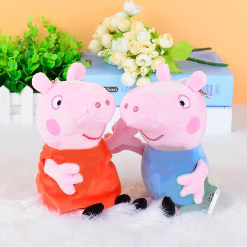 Thú Nhồi Bông Hình Gia Đình Heo Hoạt Hình Dễ Thương