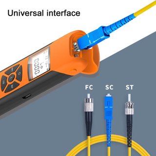 Máy đo công suất quang mini Fc/Sc/St sợi USB có đèn pin