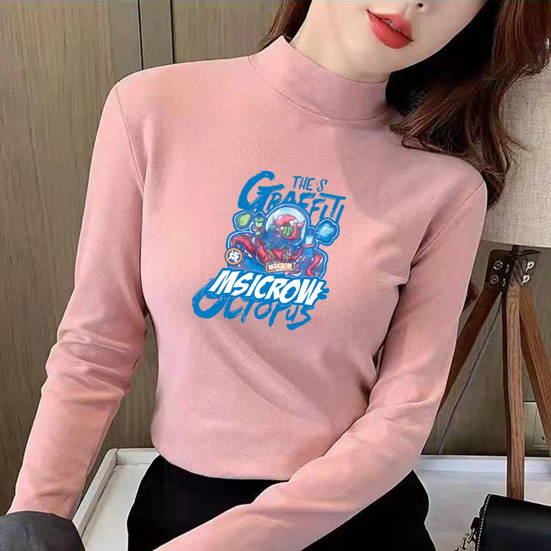 Áo Sơ Mi Tay Dài Cổ Cao oversize 3xl Thời Trang Mùa Thu Cho Nữ #R1195