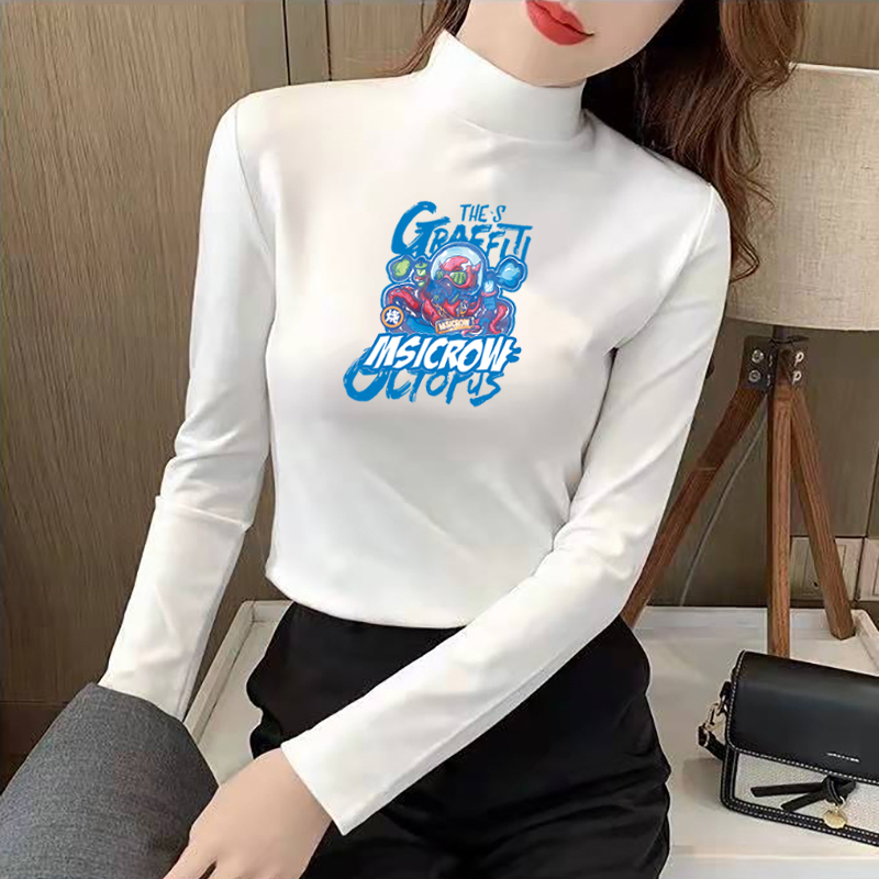 Áo Sơ Mi Tay Dài Cổ Cao oversize 3xl Thời Trang Mùa Thu Cho Nữ #R1195