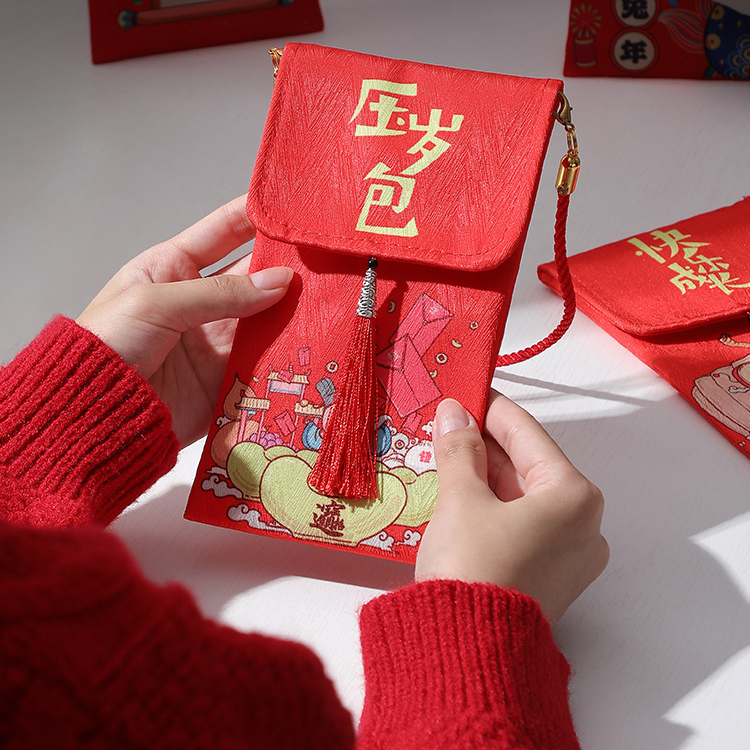 Bao Lì Xì Năm Mới 2024 Hình Rồng Đỏ Cho Bé