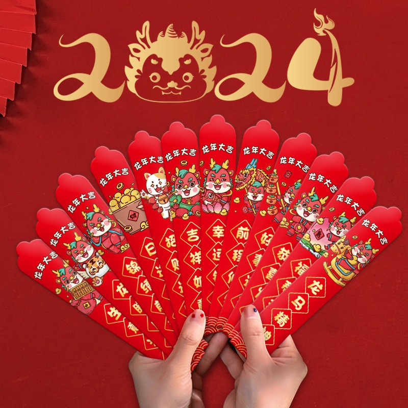 Bao Lì Xì Đỏ May Mắn Cho Lễ Hội Mùa Xuân Angpao