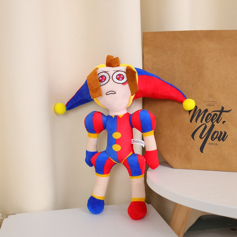 🔥CÓ SẴN🔥Gấu Bông The Amazing Digital Circus Pomni Jax Búp bê nhồi bông thỏ Theater, quà tặng cho trẻ em