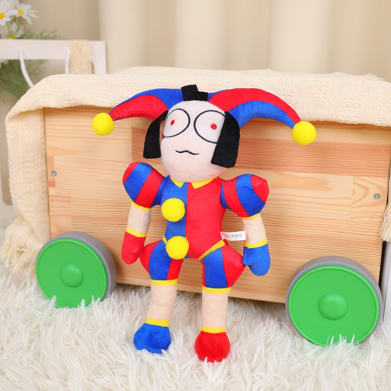 🔥CÓ SẴN🔥Gấu Bông The Amazing Digital Circus Pomni Jax Búp bê nhồi bông thỏ Theater, quà tặng cho trẻ em