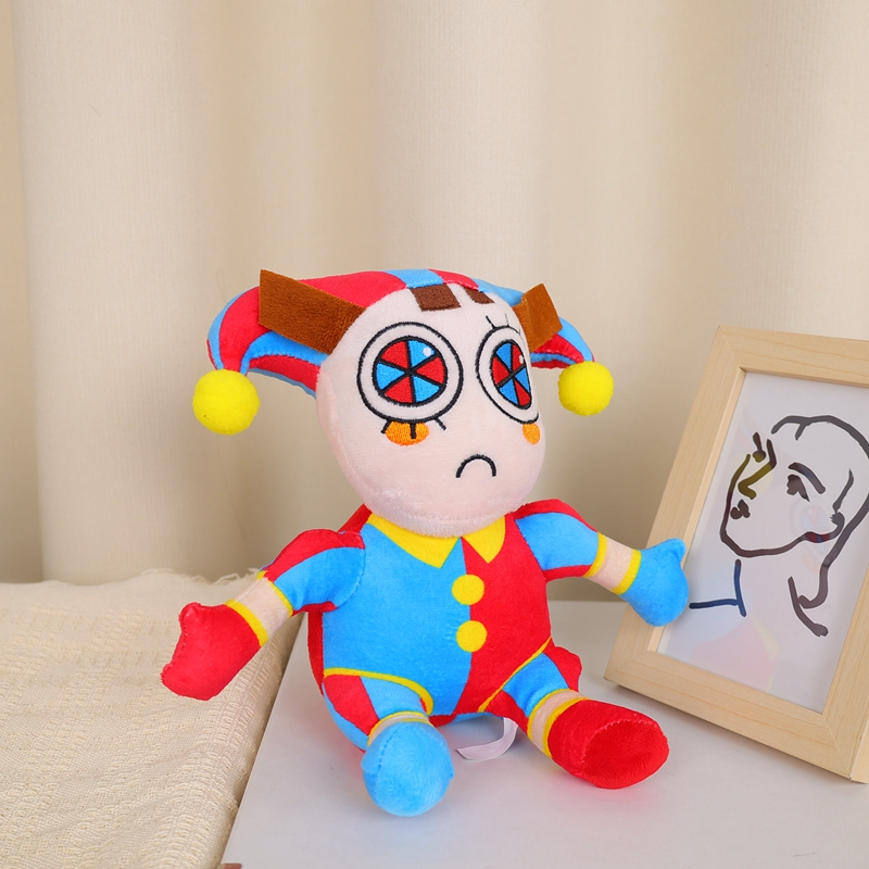 🔥CÓ SẴN🔥Gấu Bông The Amazing Digital Circus Pomni Jax Búp bê nhồi bông thỏ Theater, quà tặng cho trẻ em