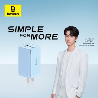 Bộ sạc nhanh Baseus GaN3 Pro 65W 2C+U QC4+ PD3.0 AFC cho máy tính xách tay13 Huawei P40