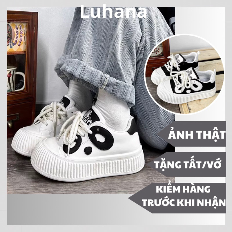 GUDETU❤Giày Thể Thao Đế Dày Phối Màu Dễ Thương Thời Trang Cho Nữ