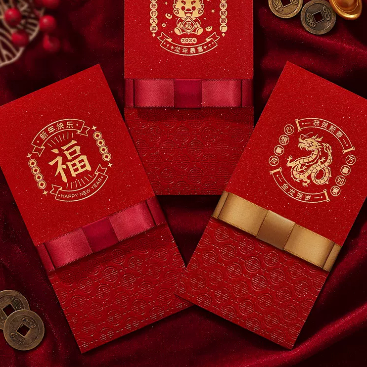 Bao Lì Xì Năm Mới 2023 Cny Hình Thỏ Angpau Kiểu Trung Hoa Sáng Tạo Angpao 2023 Cny Red Packet Rabbit