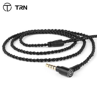 0.75/0.78mm/MMCX dây cáp cắm 3.5mm thay thế nâng cấp cho tai nghe TRN V10 V20 KZ ES4 ZSA