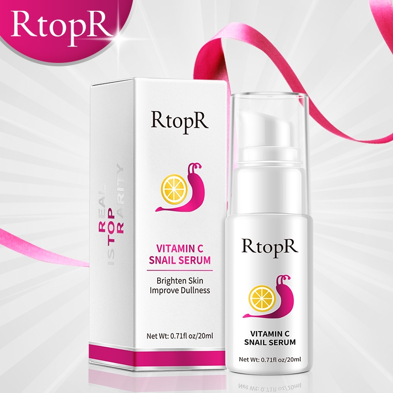 Serum Dưỡng Da Trắng Da RtopR Chiết Xuất Ốc Sên/Vitamin C Chống Nếp Nhăn Săn Chắc Và Trẻ Hóa Làn Da Hiệu Quả Vitamin C Brightening 20ML