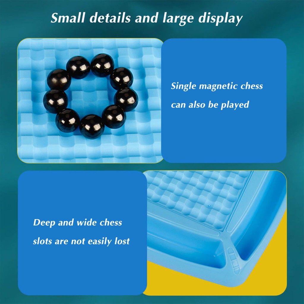 Bộ Trò Chơi Cờ Vua Nam Châm Mới 2023 Dành Cho Người Lớn Và Trẻ Em