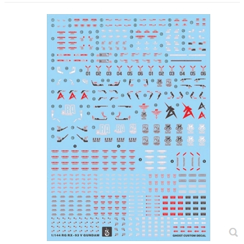 Decal Dán Trang Trí Xe Hơi GHOST RG 1144 Nu Ver.Ka Chất Lượng Cao