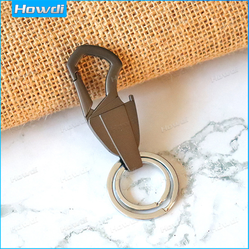 Móc khóa kim loại có logo tùy chọn thiết kế sáng tạo