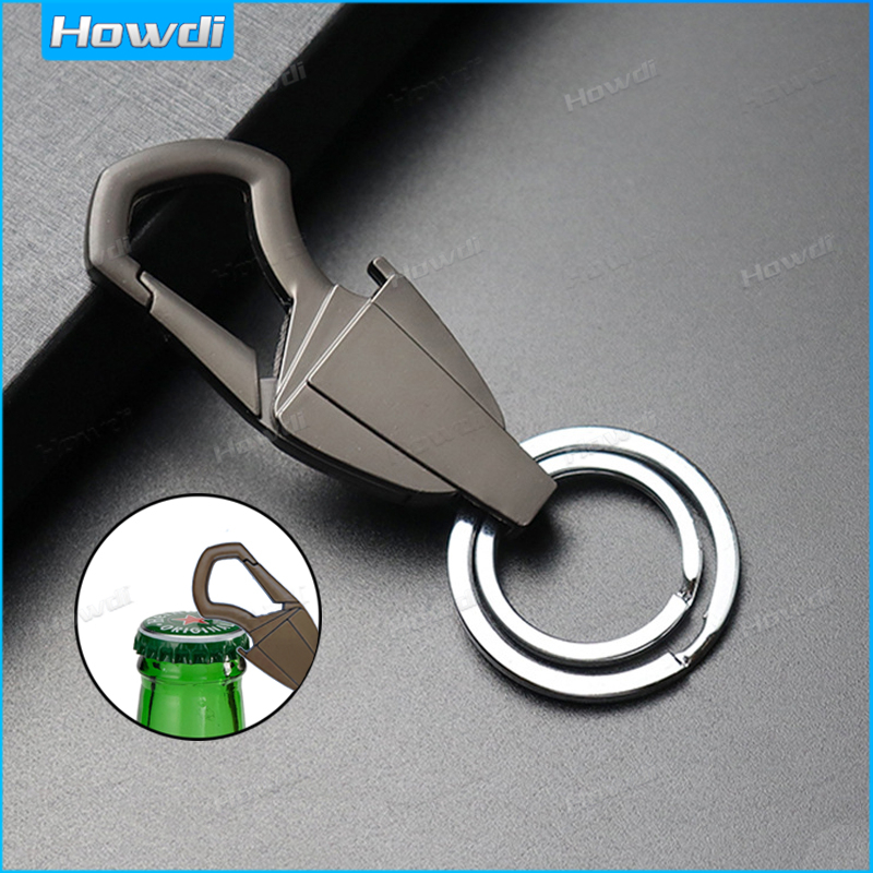 Móc khóa kim loại có logo tùy chọn thiết kế sáng tạo