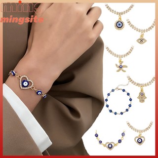 Kim cương giả Devil Eye Bracelet Thiết kế thời trang Nam và nữ