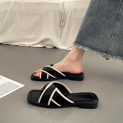 FEIJIANU  dép nữ giày sandal nữ dép đế cao đi biển Thoải Mái Thời Trang Mùa Hè Cho Nữ B28G0RE 45Z231106