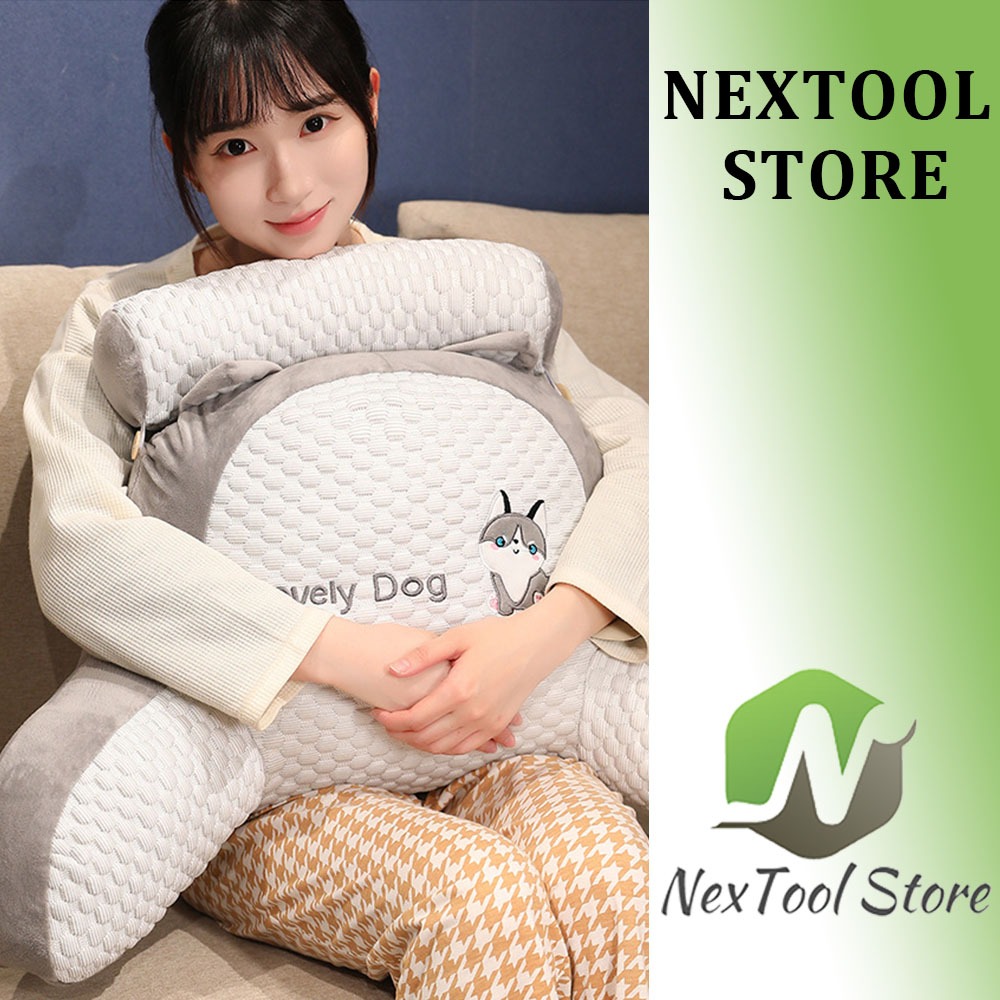 Gối đệm Gối Tựa Lưng Mềm Mại Cỡ Lớn Họa Tiết Hoạt Hình Trang Trí Ghế sofa