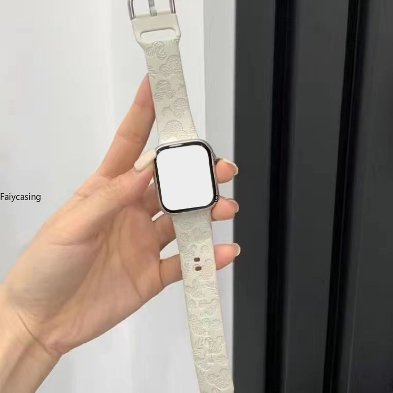 Dây Đeo Tay Bằng Silicone Cho Đồng Hồ Thông Minh AW Watch Ultra 2 49MM 45MM 44MM 38mm 42MM 40mm 41mm for i-watch series 9 8 7 6 5 4 3 2 1