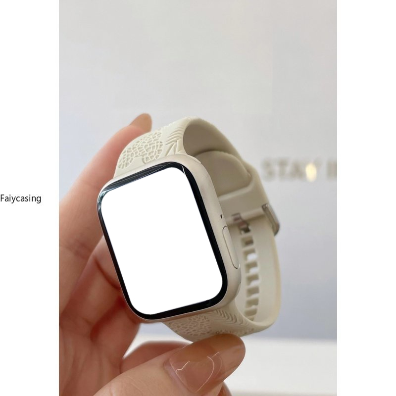 Dây Đeo Tay Bằng Silicone Cho Đồng Hồ Thông Minh AW Watch Ultra 2 49MM 45MM 44MM 38mm 42MM 40mm 41mm for i-watch series 9 8 7 6 5 4 3 2 1