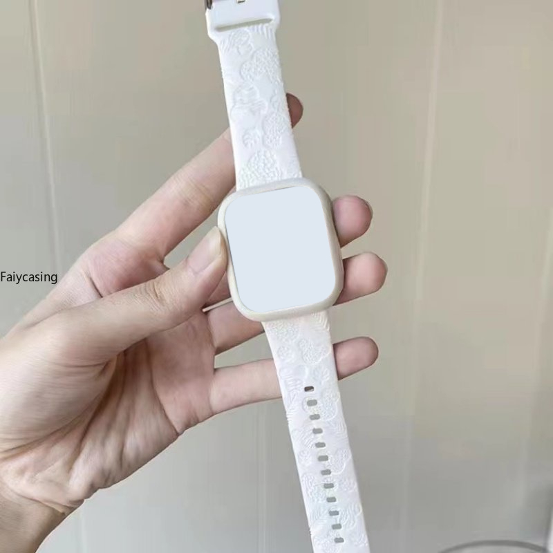 Dây Đeo Tay Bằng Silicone Cho Đồng Hồ Thông Minh AW Watch Ultra 2 49MM 45MM 44MM 38mm 42MM 40mm 41mm for i-watch series 9 8 7 6 5 4 3 2 1