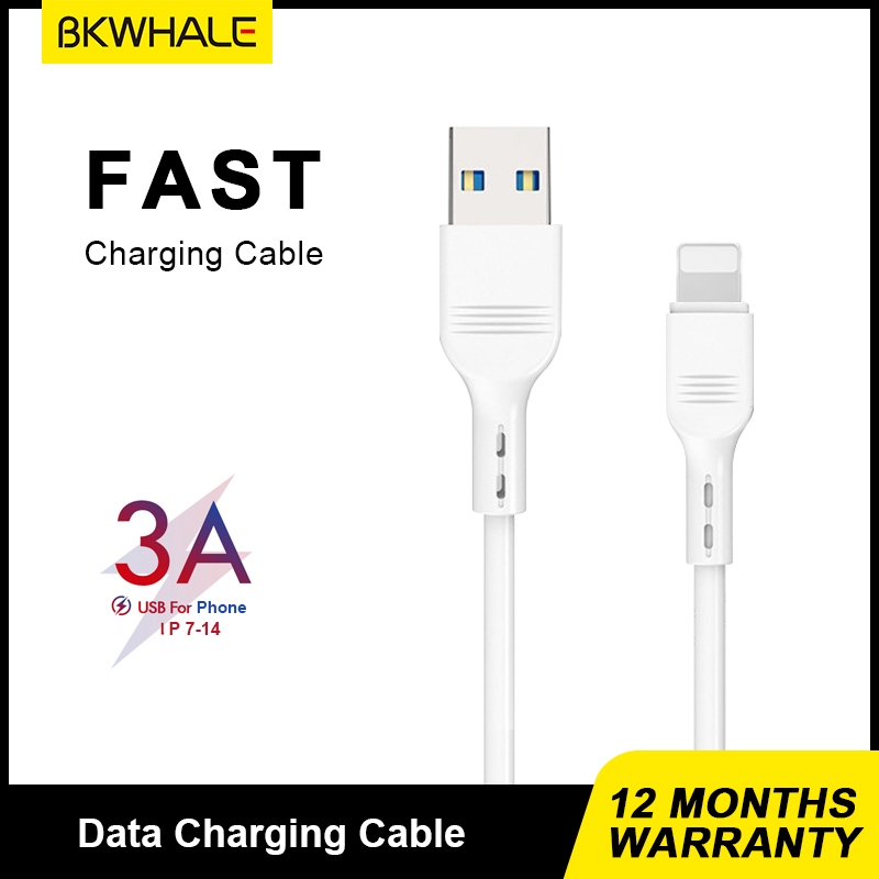 Dây Cáp Sạc 1M 3a Cho ip 7 8 xs x