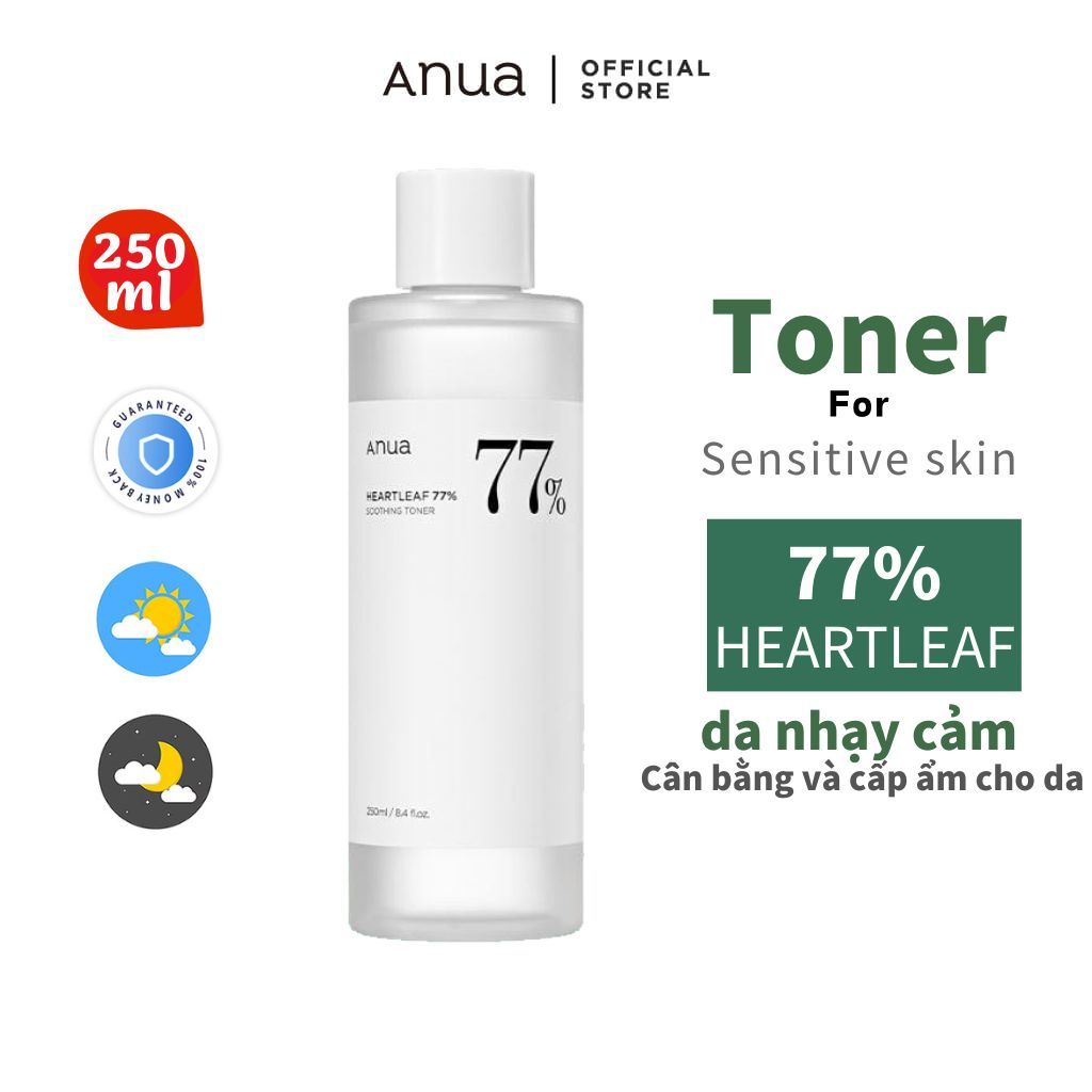 Tinh Chất anua heartleaf 77% toner 205ml 205ml anua heartleaf