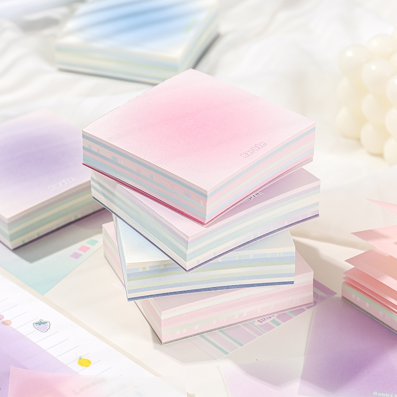 Mr. Paper 180 vé/túi tờ Dễ thương Kẹo màu Ngọt hệ Ngôi SAO Tình yêu thương Các màn tờ Không có độ nhớt Học sinh ghi nhớ Giấy thông báo Bàn tay DIY sáng tạo Nguyên liệu dán