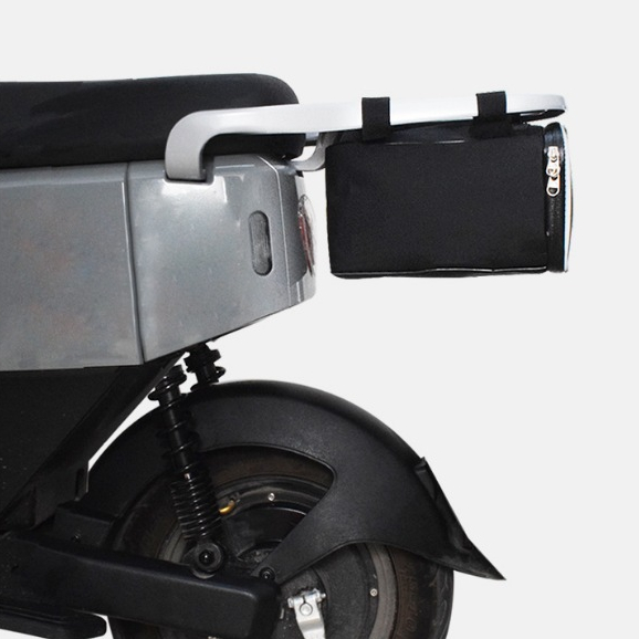 Túi đựng đuôi xe máy 6L có dây kéo 2 chiều chống thấm nước phản quang sáng Xe đạp điện ngồi phía sau để đi lại Winter064