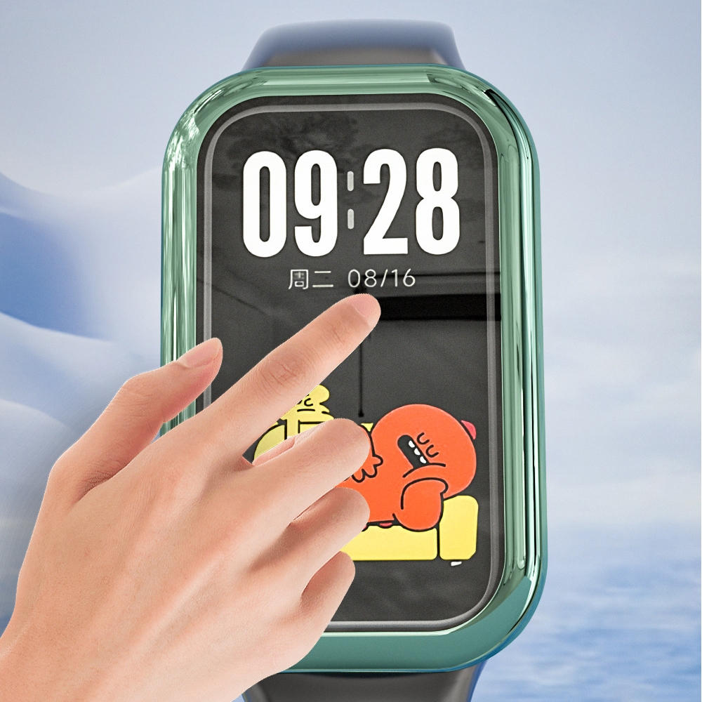 Ốp Bảo Vệ Màn Hình Đồng Hồ Thông Minh Xiaomi Smart Band 8 Active / Redmi Smart Band 2